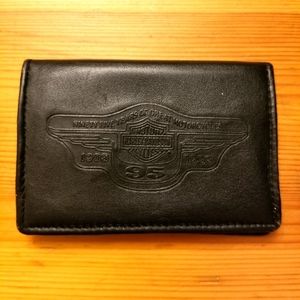 Harleys Davidson card holder